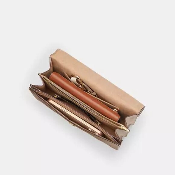 Klare Envelope Crossbody Bag In Blocked Signature Canvas NWT - Picture 3 of 11